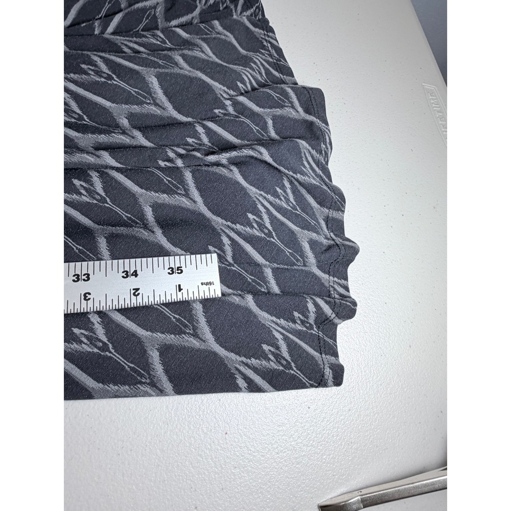 The North Face Charcoal Geometric Ikat Racerback Pocket Dress L Casual Travel - Picture 10 of 13